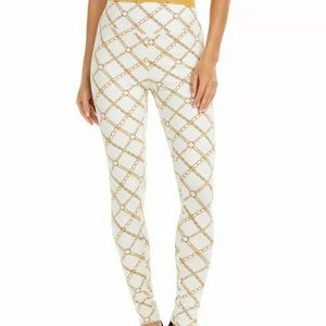 INC high rise gold chain leggings